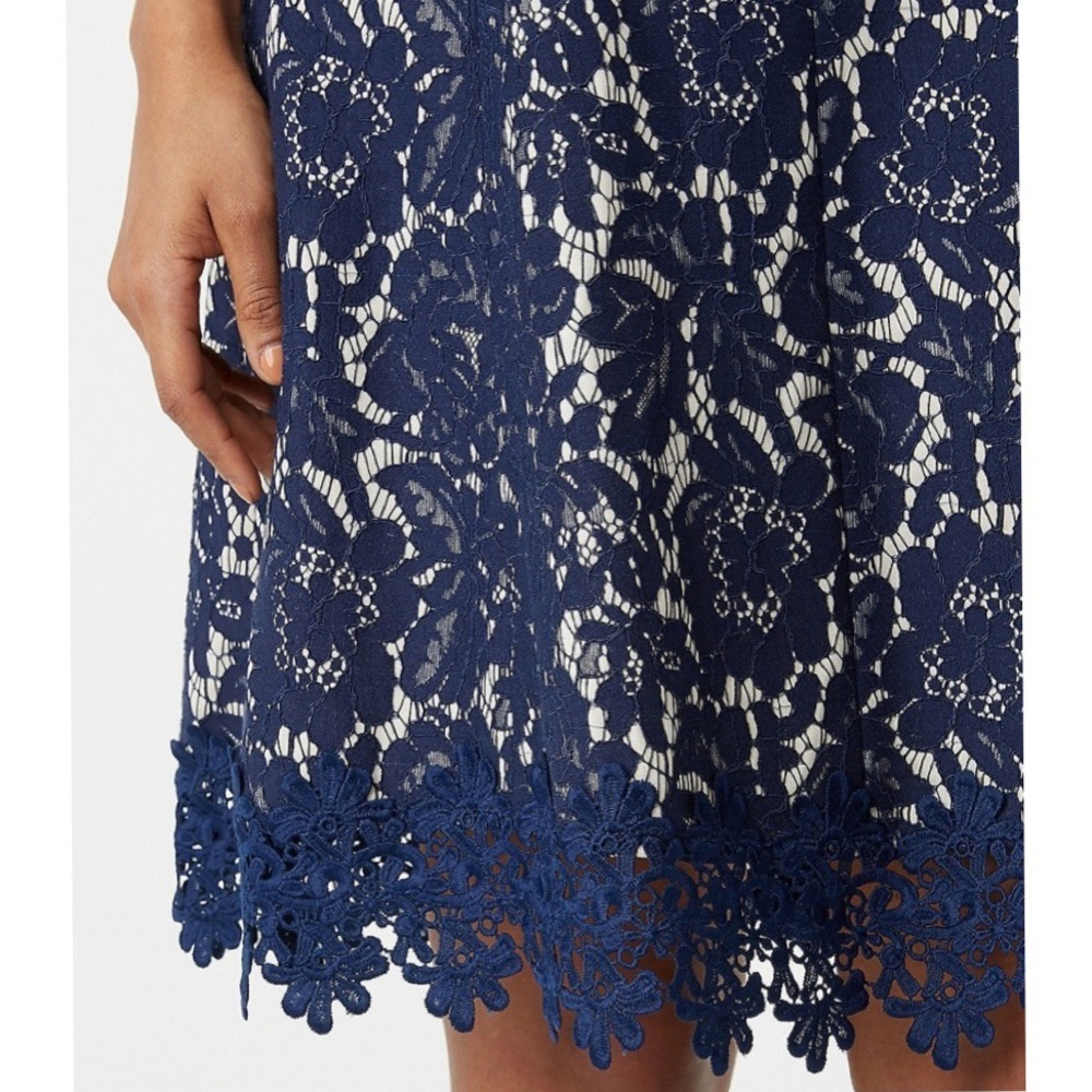 Lace Crochet Hem Dress